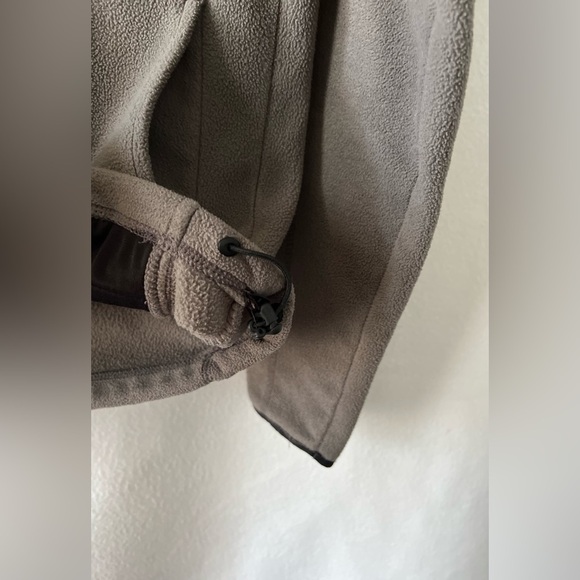 Timberland Size Small Petite Gray & Black Fleece Jacket - Picture 9 of 11
